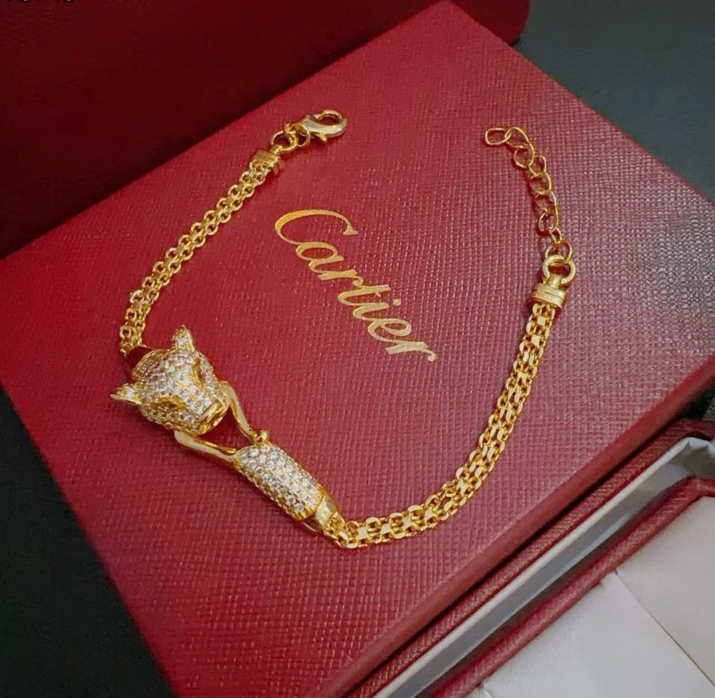 ¡®Moco¡¯ PANTHERE BRACELET DIAMONDS