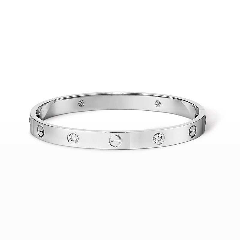 ¡®Moco¡¯LOVE BRACELET 6.1MM 4 DIAMONDS