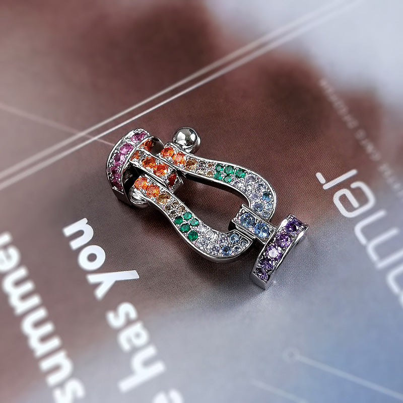 ¡®Moco¡¯FORCE LARGE HORSESHOE CLASP METAL BRACELET