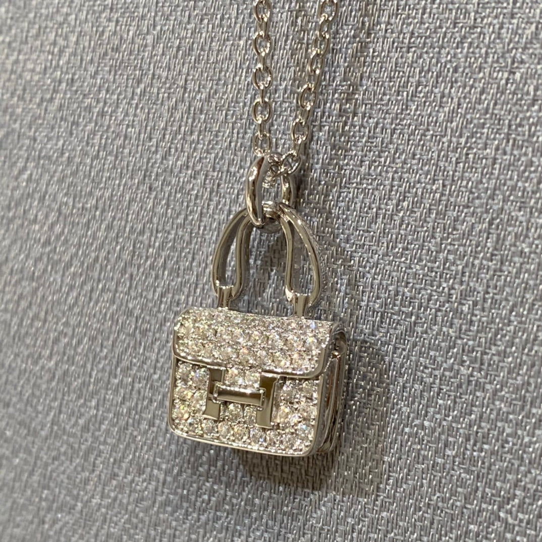 ¡®Moco¡¯CONSTANCE PEDANT DIAMOND NECKLACE