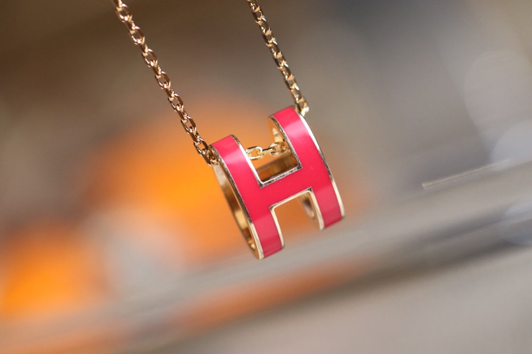 ¡®Moco¡¯POP H PEDANT PINK GOLD