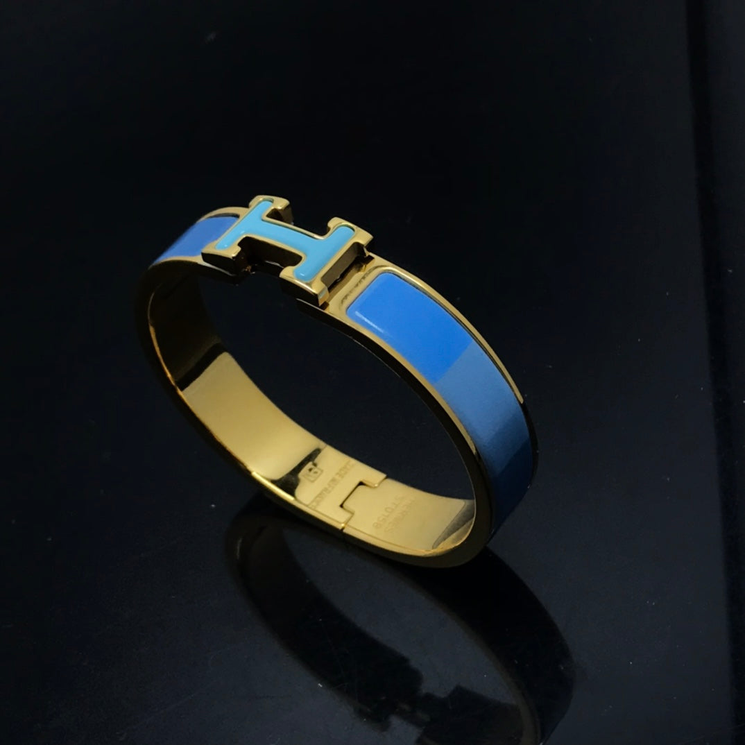 ¡®Moco¡¯H BRACELET BLUE RAINBOW CERAMIC