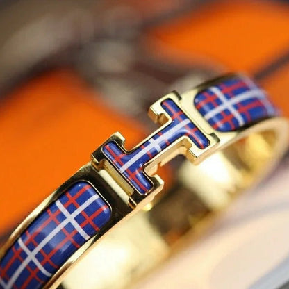 ¡®Moco¡¯H TARTAN BRACELET 12MM