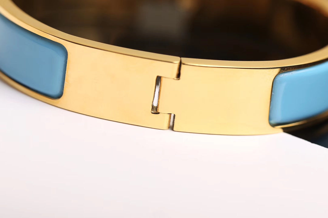 ¡®Moco¡¯H CLOUD BLUE BRACELET GOLD DIAMOND