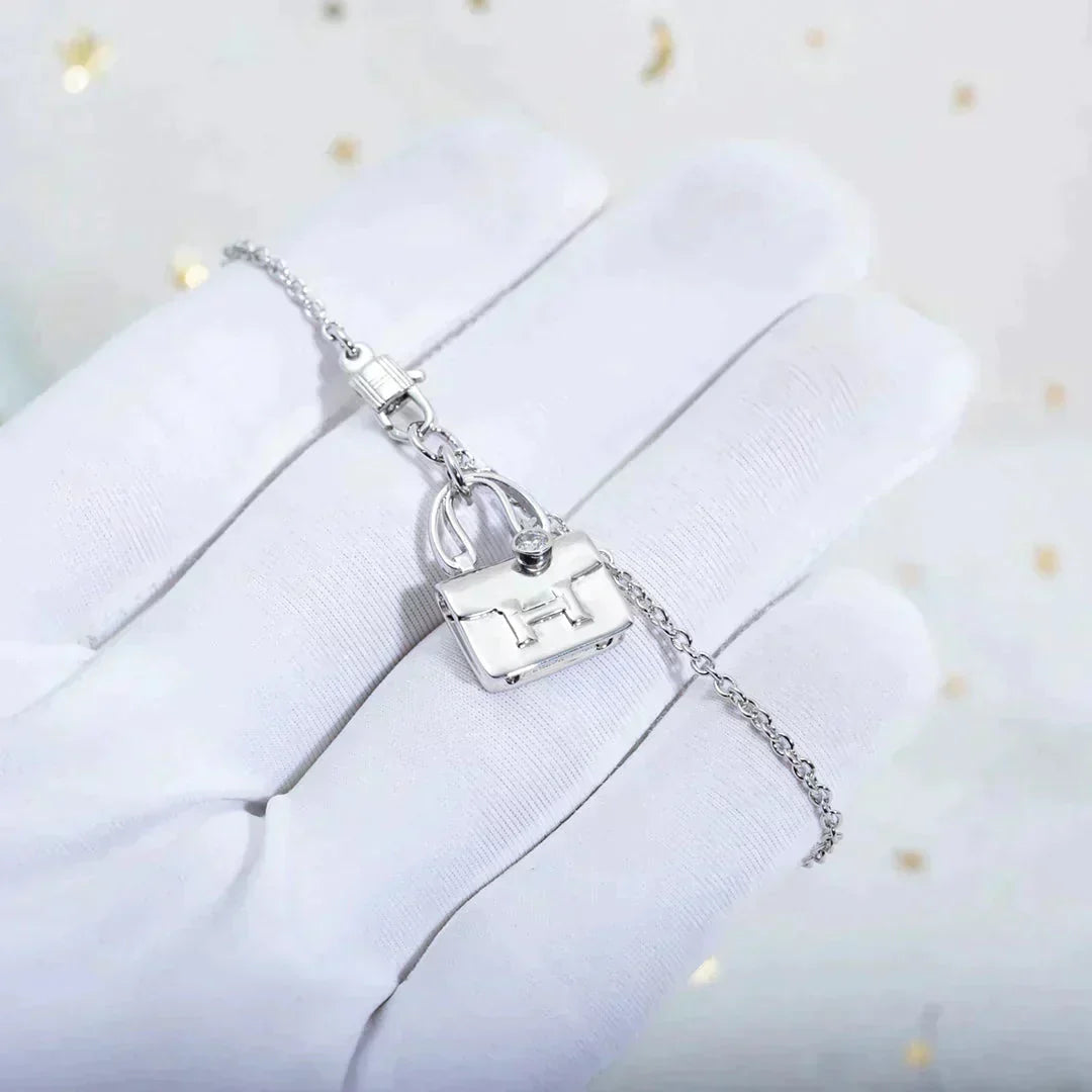 ¡®Moco¡¯AMULETTE PEDANT SILVER NECKLACE