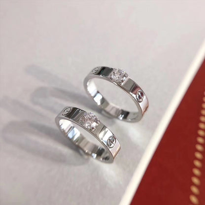 ¡®Moco¡¯LOVE RING 3.6MM 1 BIG DIAMOND