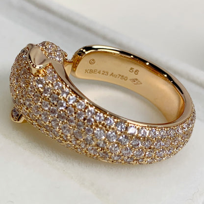 ¡®Moco¡¯PANTHERE PINK GOLD DIAMOND RING