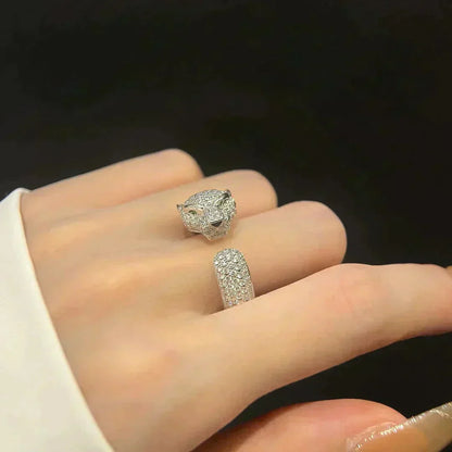 ¡®Moco¡¯PANTHERE 5.5MM ALL DIAMOND RING