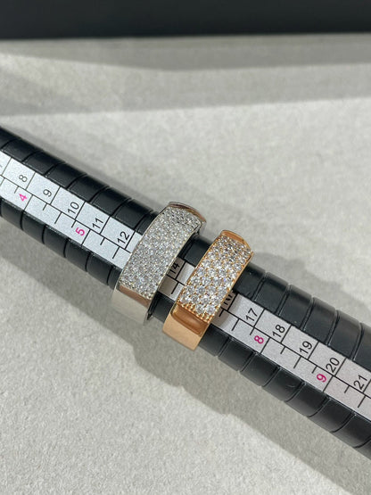 ¡®Moco¡¯LIENS EVIDENCE  DIAMOND PAVED RING