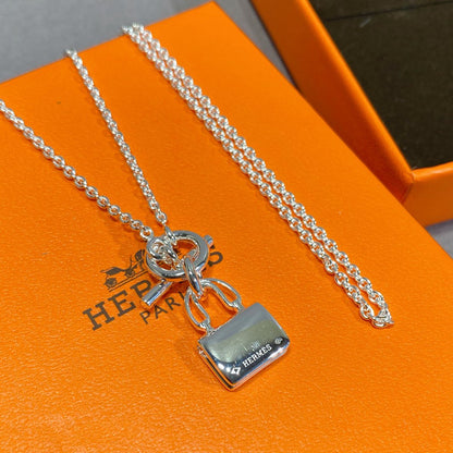 ¡®Moco¡¯CONSTANCE PEDANT SILVER NECKLACE