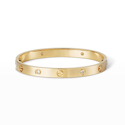 ¡®Moco¡¯LOVE BRACELET 6.1MM 4 DIAMONDS