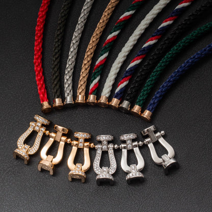 ¡®Moco¡¯FORCE LARGE HORSESHOE NO DIAMOND BRACELET ROSE GOLD