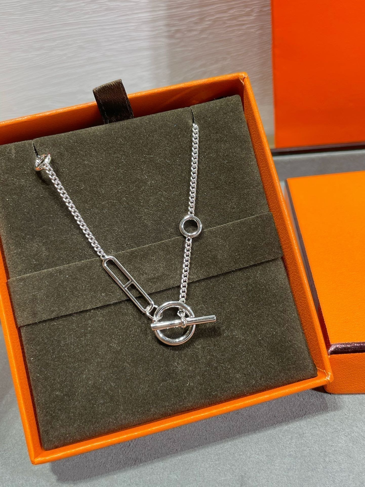¡®Moco¡¯HM STERLING CHAINE D'ANCRE HEART