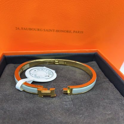 ¡®Moco¡¯CLASSIC HM CLIC GREEN 8MM ENAMEL BRACELET