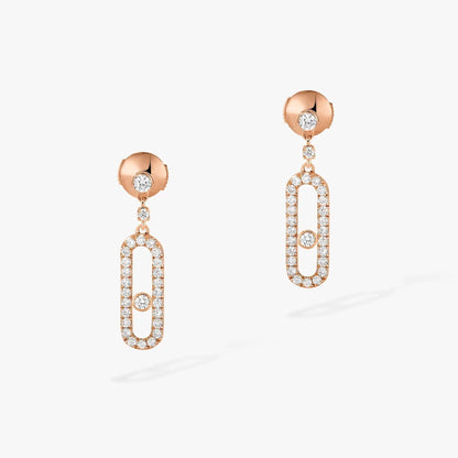 [moco jewelrys ]DORMEUSES MOVE UNO DIAMOND EARRINGS