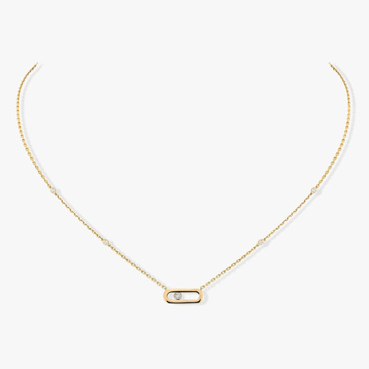 [moco jewelrys ]MOVE UNO DIAMOND NECKLACE