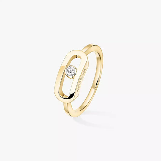 [moco jewelrys ]Move Uno Diamond Ring in Gold