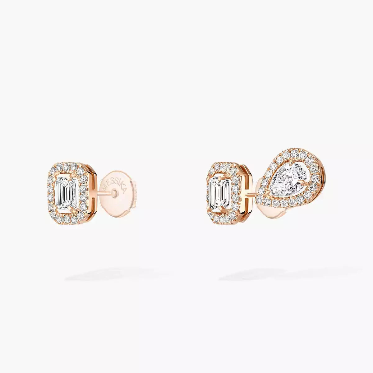 [moco jewelrys ]Diamond Earrings 0,10ct My Twin 1+2