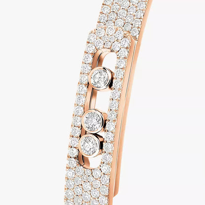 [moco jewelrys ]Move Noa Full Pavé Diamond Bangle Bracelet