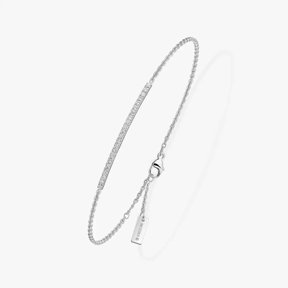 [moco jewelrys ]Diamond Thin Bangle 0.15ct My Twin Toi & Moi