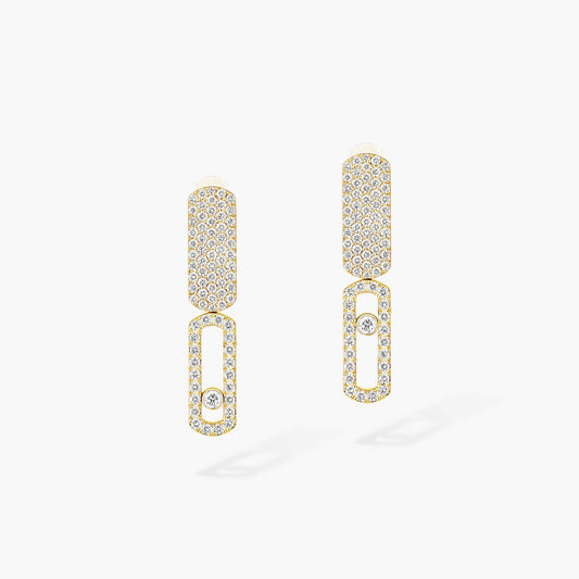 [moco jewelrys ]Imperial Move SM Diamond Earrings