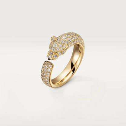 ¡®Moco¡¯PANTHERE PINK GOLD DIAMOND RING